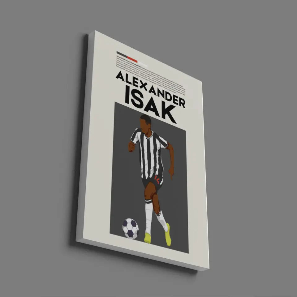 Alexander Isak Newcastle - Minimalist