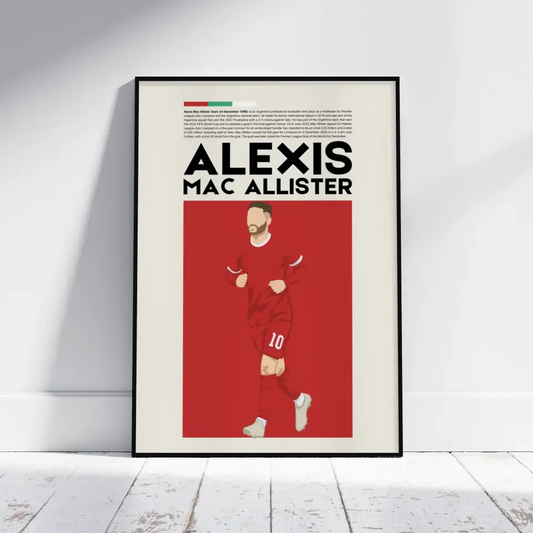 Alexis Mac Allister Liverpool - Minimalist