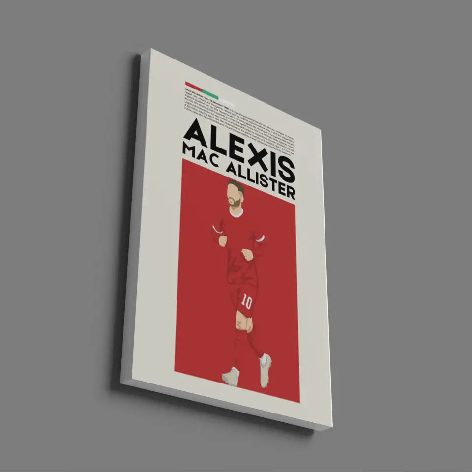 Alexis Mac Allister Liverpool - Minimalist