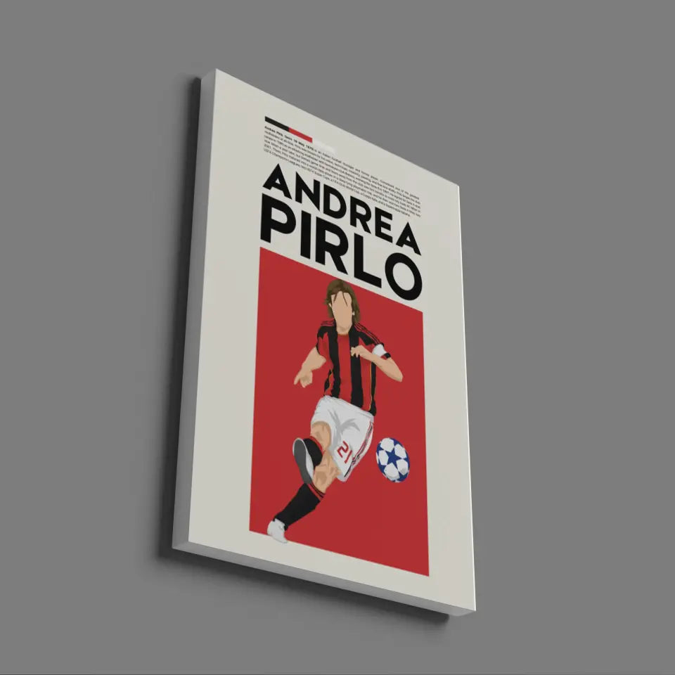 Andrea Pirlo AC Milan - Minimalist