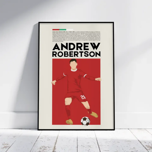 Andrew Robertson Liverpool - Minimalist