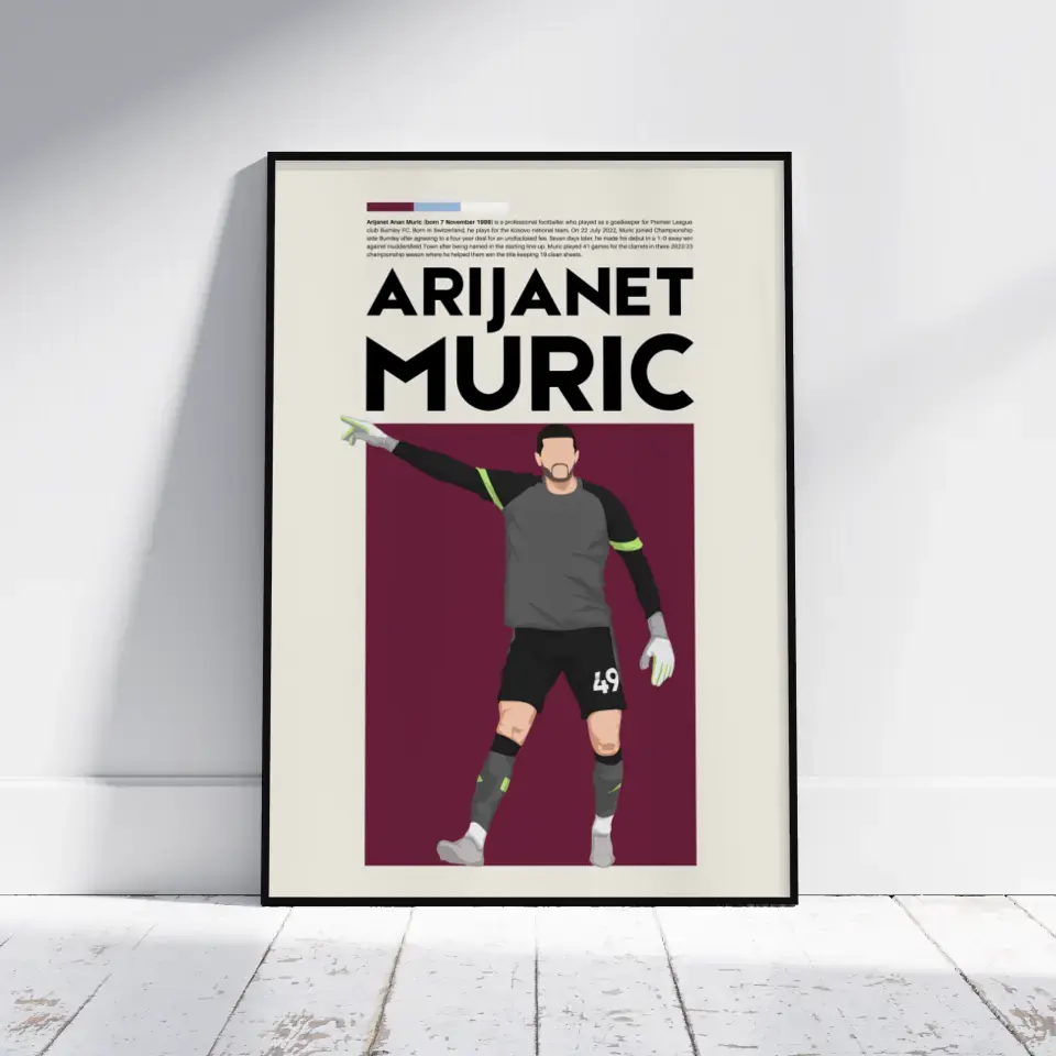 Arijanet Muric Burnley - Minimalist