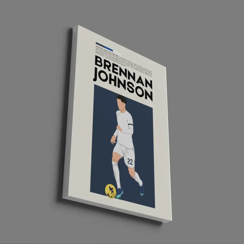 Brennan Johnson Tottenham - Minimalist