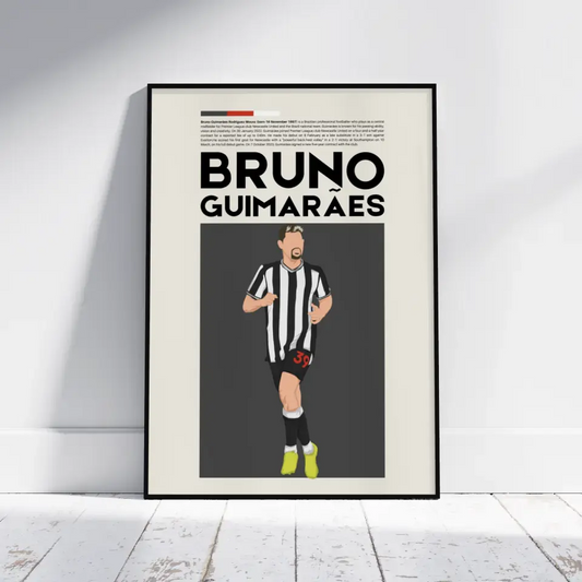 Bruno Guimarães Newcastle - Minimalist