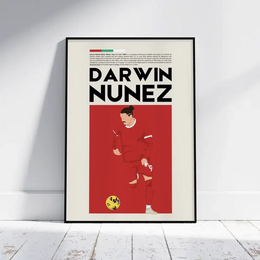 Darwin Núñez Liverpool - Minimalist