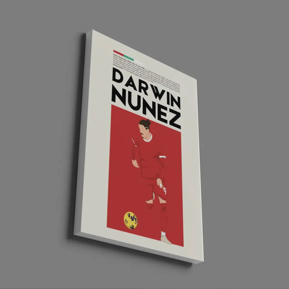 Darwin Núñez Liverpool - Minimalist