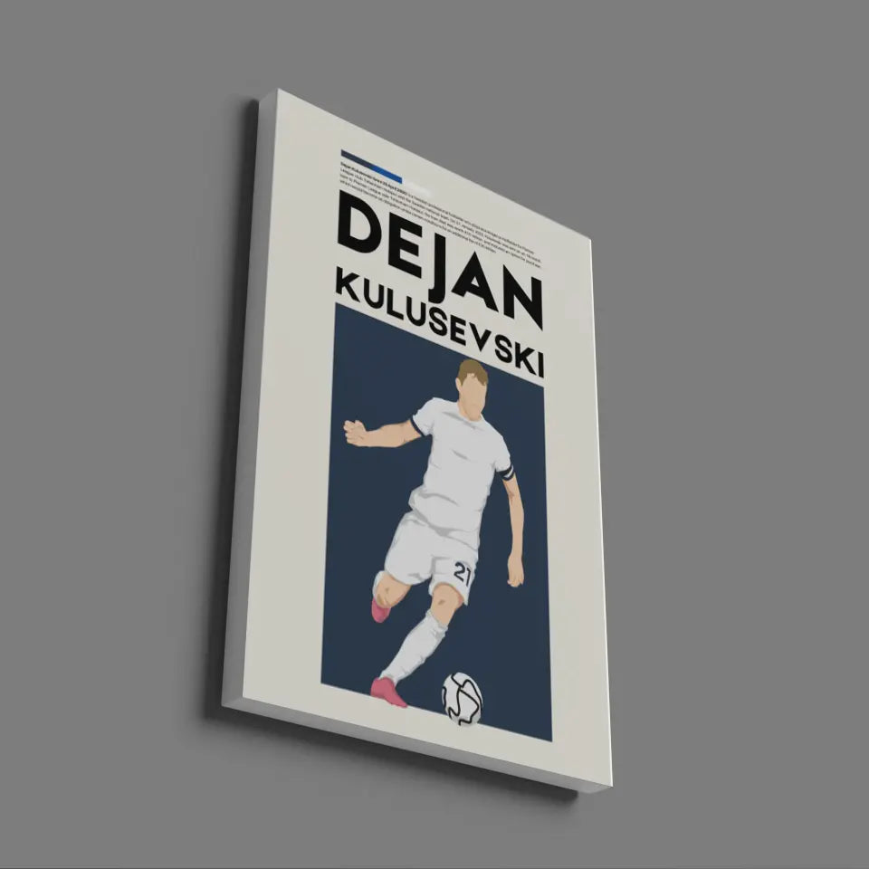 Dejan Kulusevski Tottenham - Minimalist