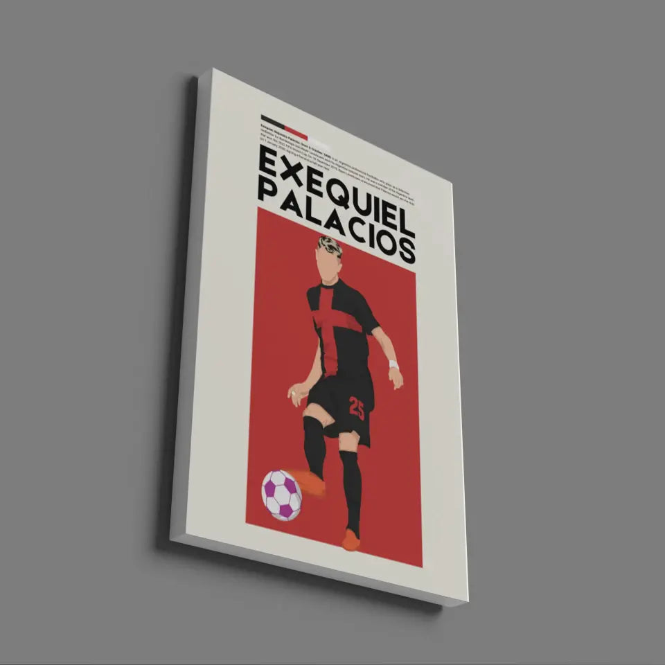 Exequiel Palacios Leverkusen - Minimalist