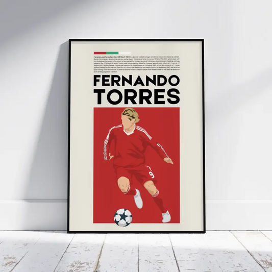 Fernando Torres Liverpool - Minimalist