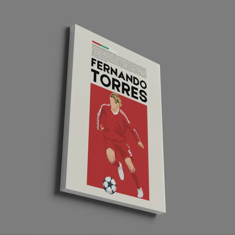 Fernando Torres Liverpool - Minimalist