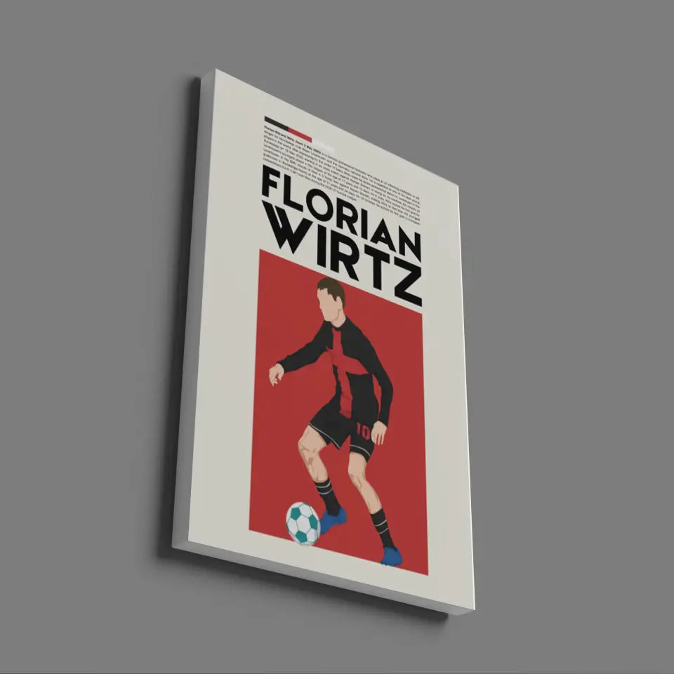 Florian Wirtz Leverkusen - Minimalist