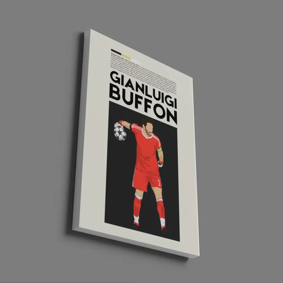 Gianluigi Buffon Juventus - Minimalist