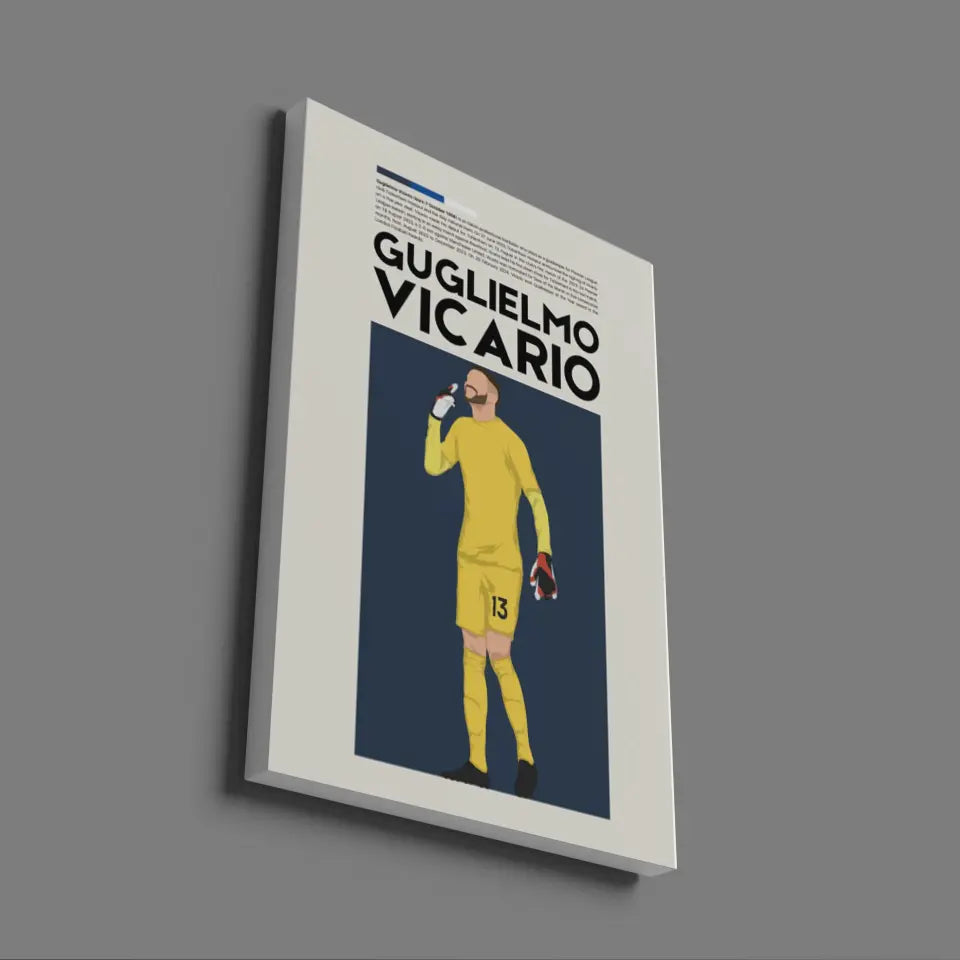 Guglielmo Vicario Tottenham - Minimalist