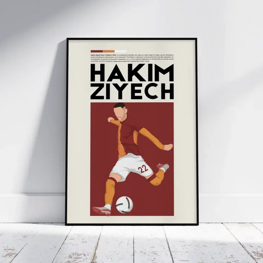 Hakim Ziyech Galatasaray - Minimalist