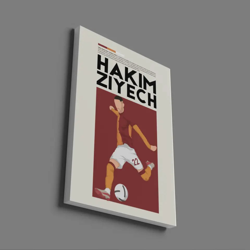 Hakim Ziyech Galatasaray - Minimalist