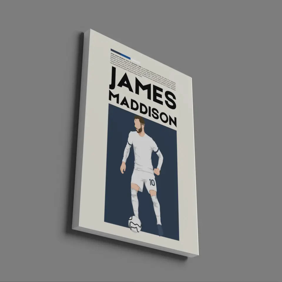 James Maddison Tottenham - Minimalist