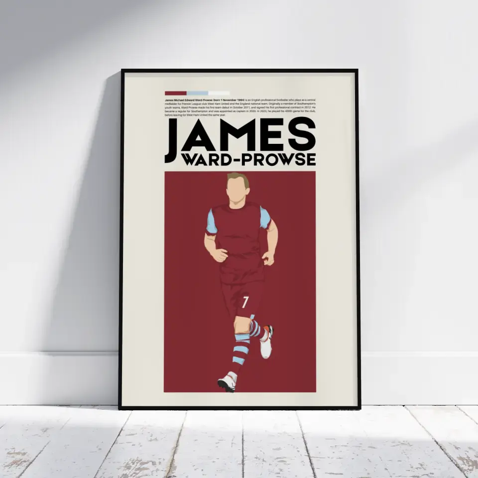 James Ward-Prowse West Ham - Minimalist