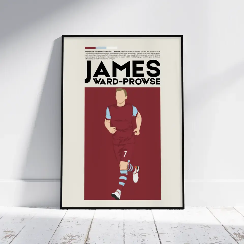 James Ward-Prowse West Ham - Minimalist