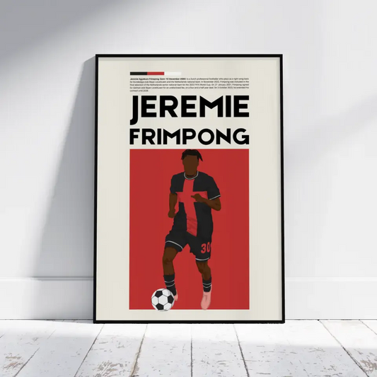 Jeremie Frimpong Leverkusen - Minimalist