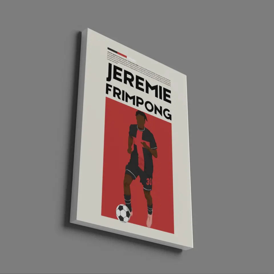 Jeremie Frimpong Leverkusen - Minimalist