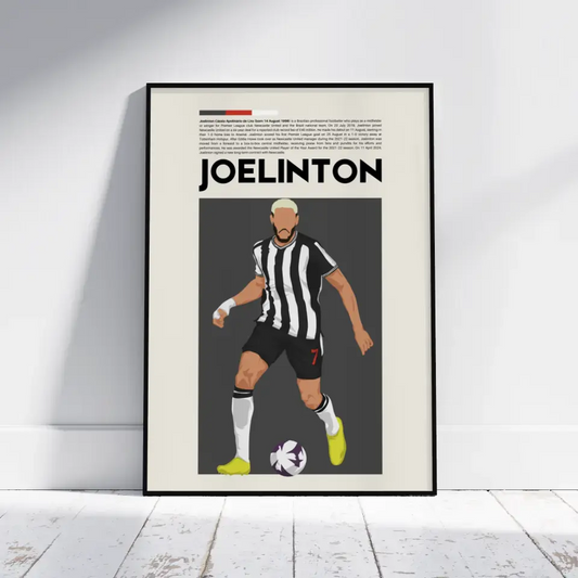 Joelinton Newcastle - Minimalist