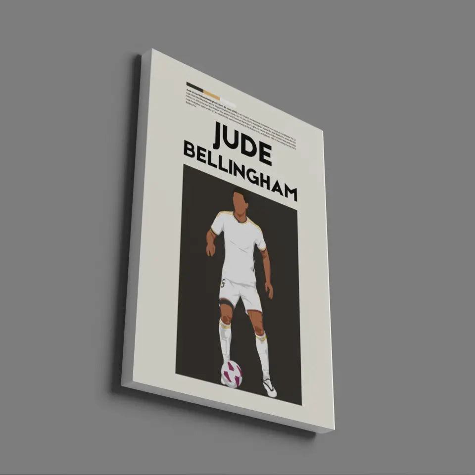 Jude Bellingham Real Madrid - Minimalist