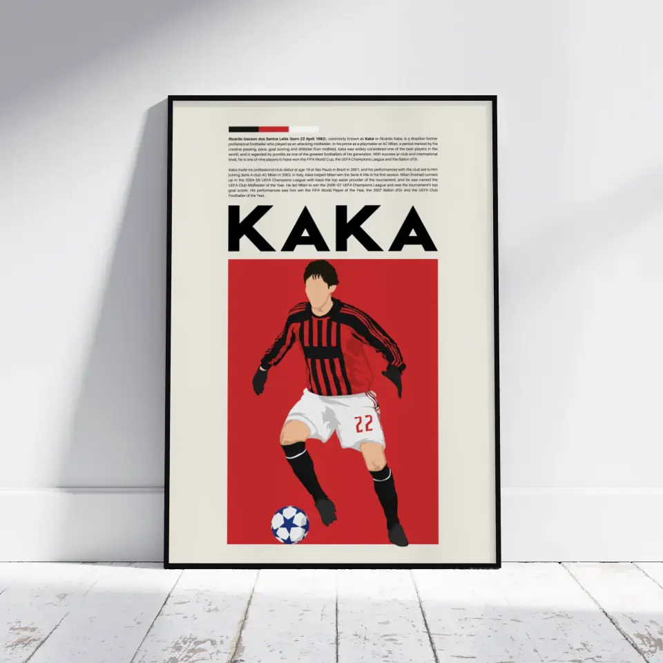 Kaka AC Milan - Minimalist