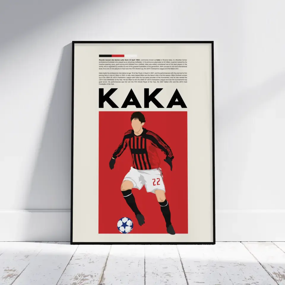 Kaka AC Milan - Minimalist