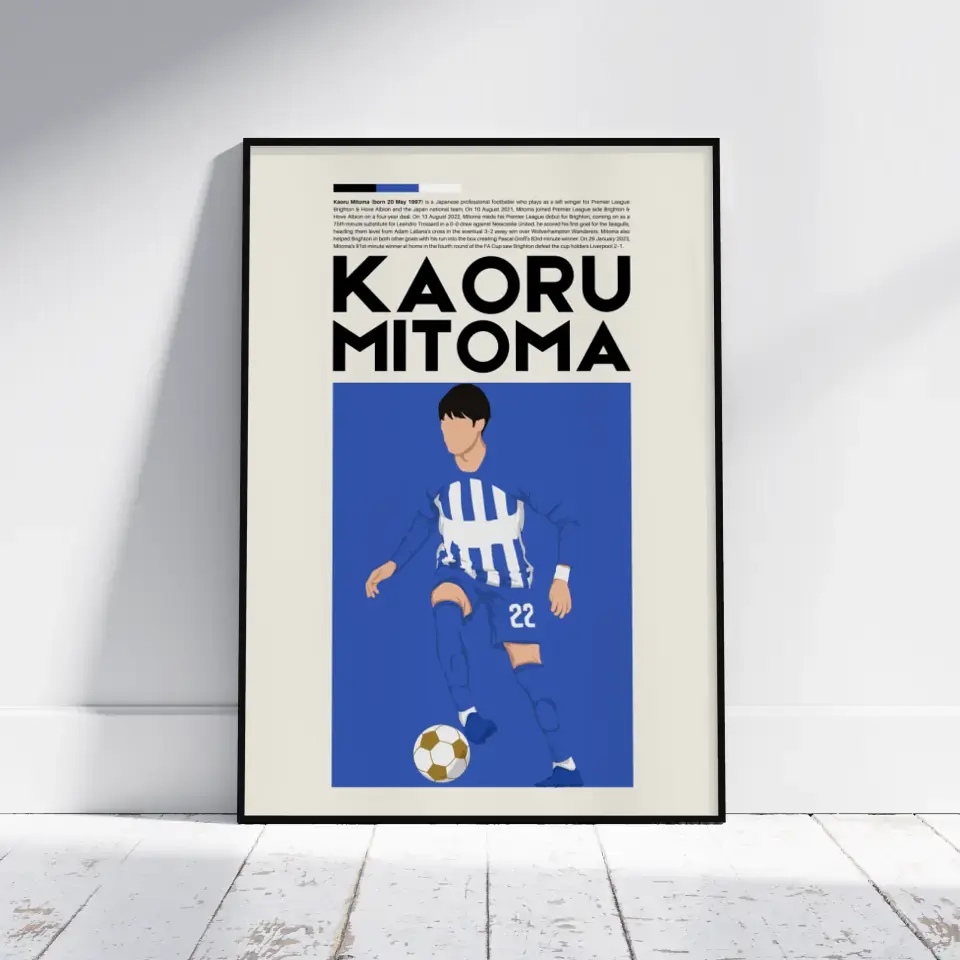 Kaoru Mitoma Brighton - Minimalist