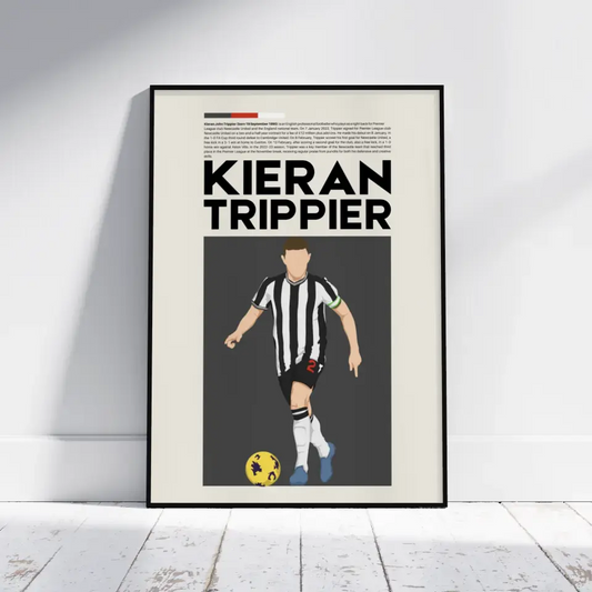 Kieran Trippier Newcastle - Minimalist