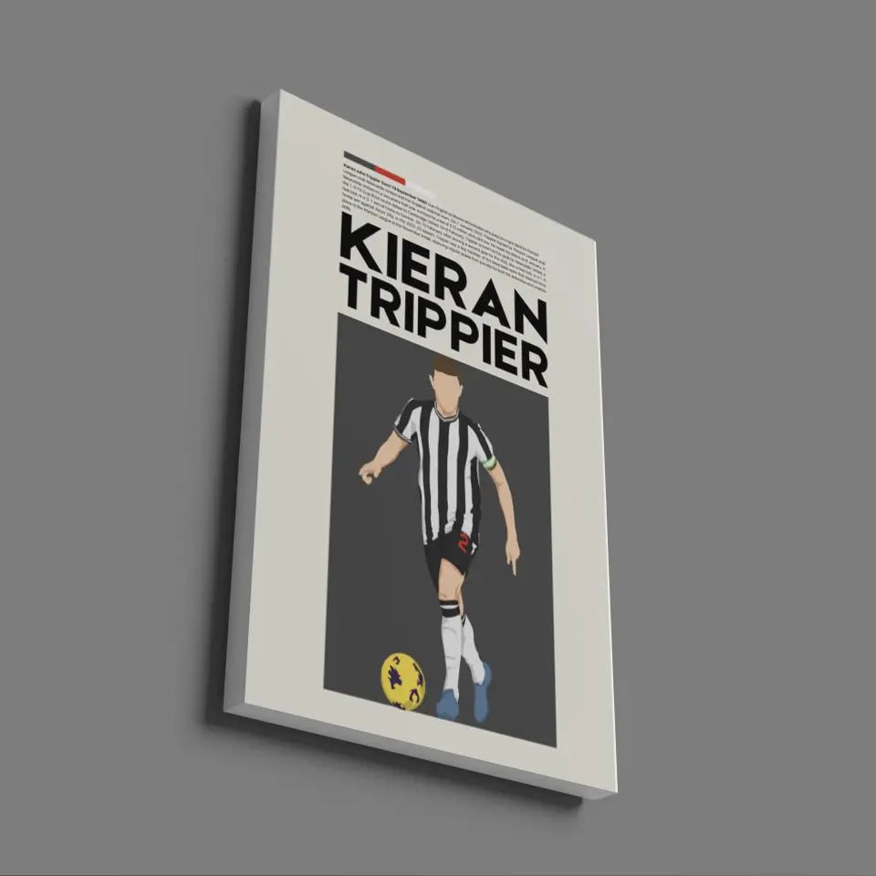 Kieran Trippier Newcastle - Minimalist