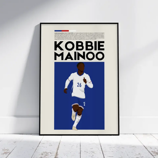 Kobbie Mainoo England - Minimalist