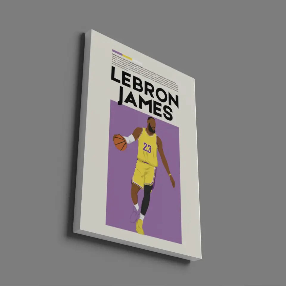 LeBron James Los Angeles - Minimalist