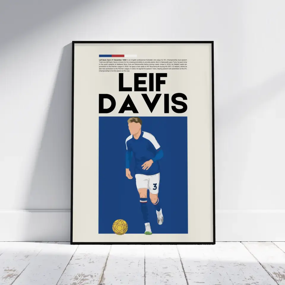 Leif Davis Ipswich - Minimalist