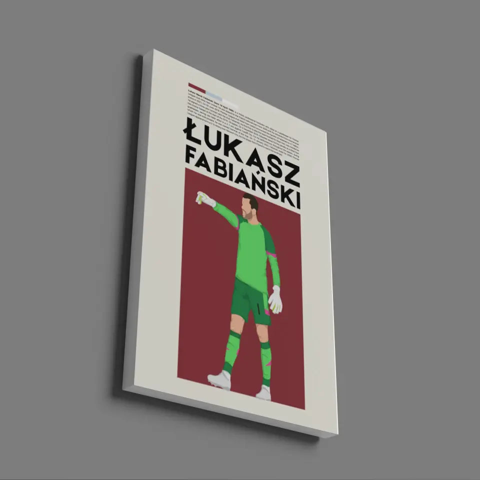 Łukasz Fabiański West Ham - Minimalist