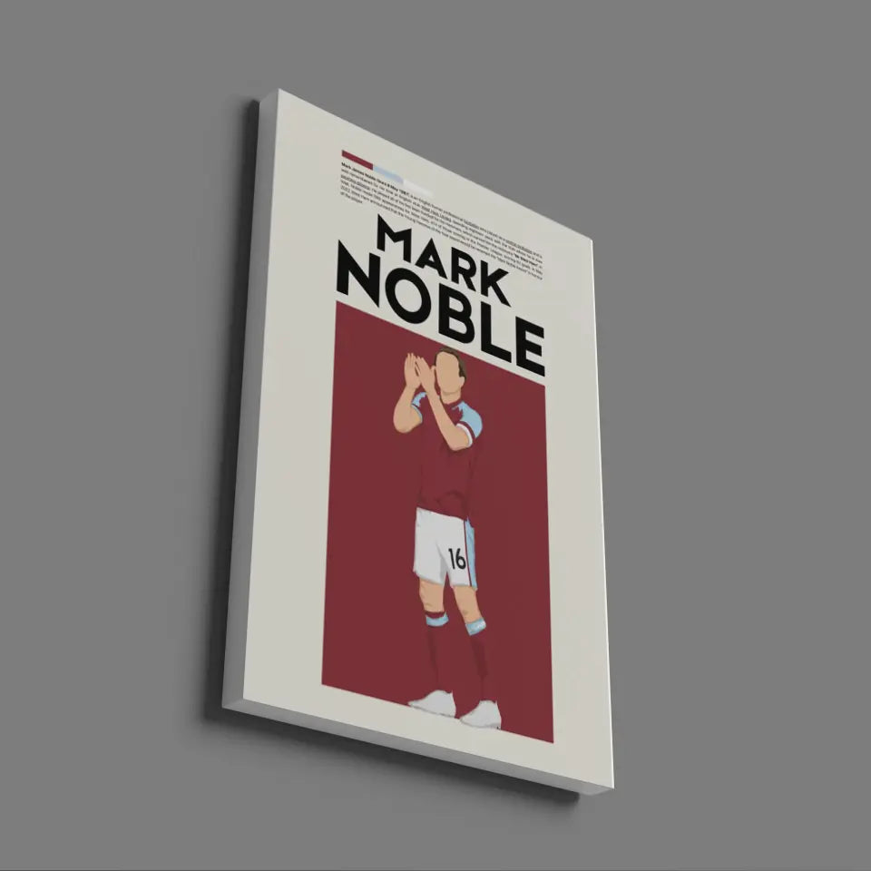 Mark Noble West Ham - Minimalist