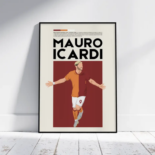 Mauro Icardi Galatasaray - Minimalist