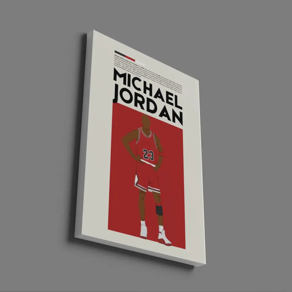 Michael Jordan Chicago - Minimalist