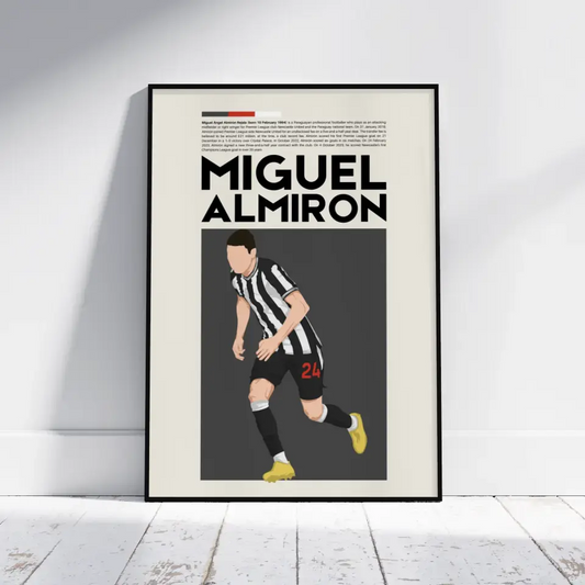 Miguel Almirón Newcastle - Minimalist