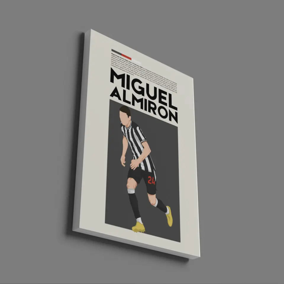 Miguel Almirón Newcastle - Minimalist