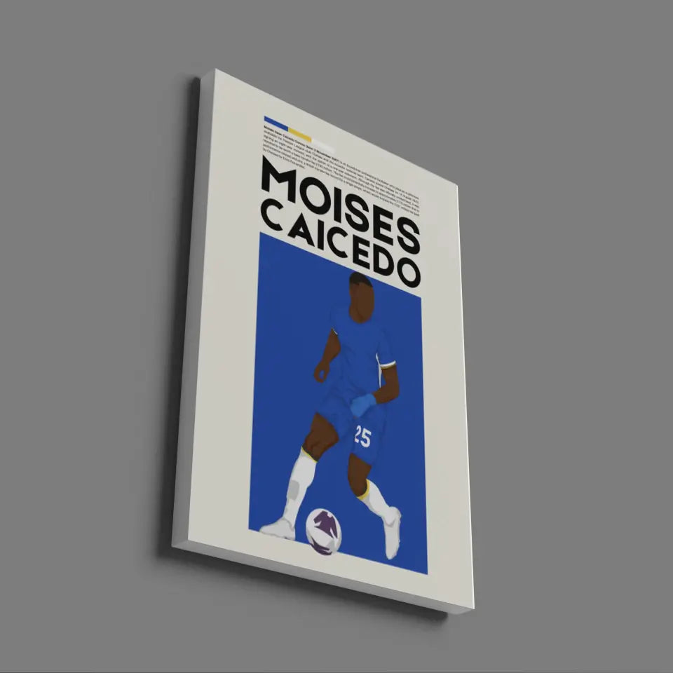 Moisés Caicedo Chelsea - Minimalist