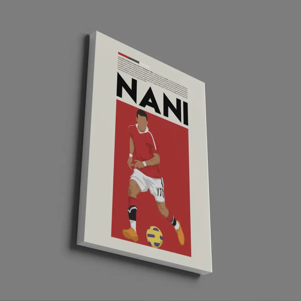 Nani Man Utd - Minimalist