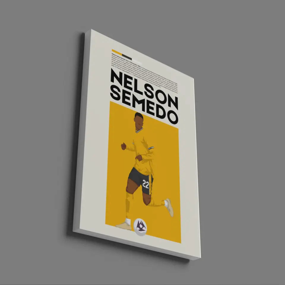 Nélson Semedo Wolves - Minimalist