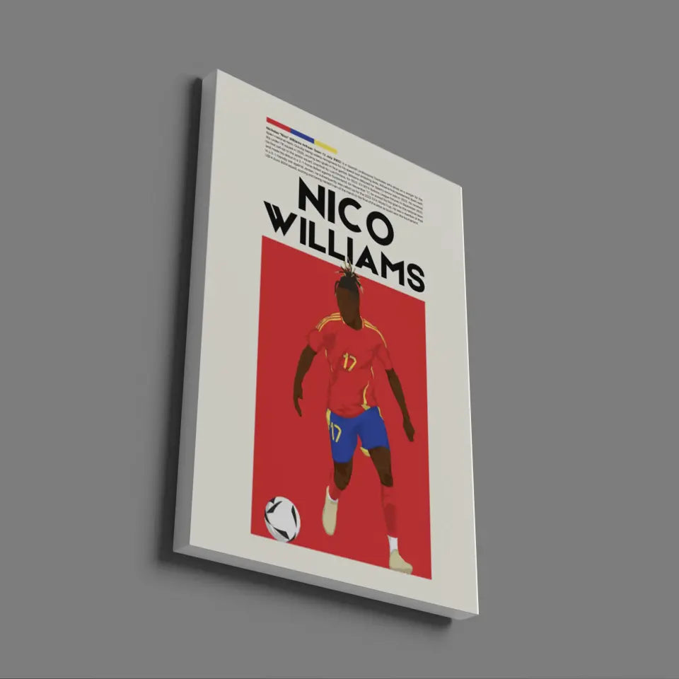 Nico Williams Spain - Minimalist