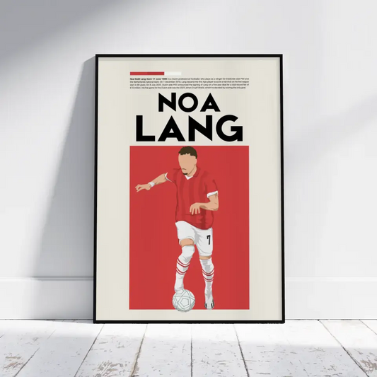 Noa Lang PSV - Minimalist