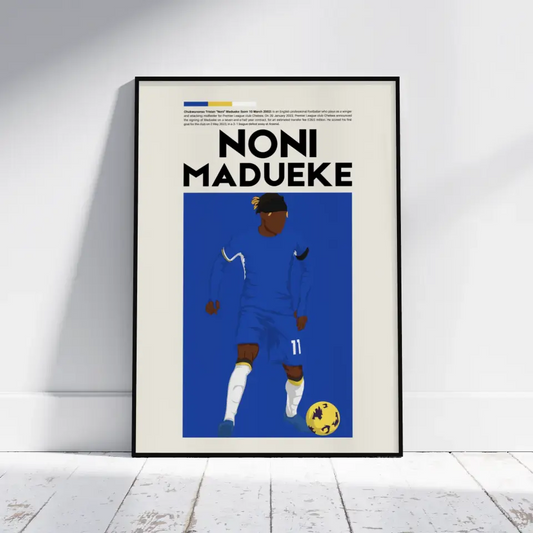 Noni Madueke Chelsea - Minimalist