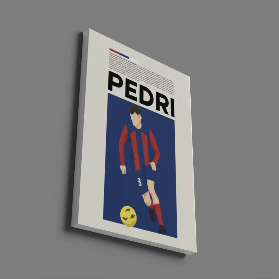 Pedri Barcelona - Minimalist