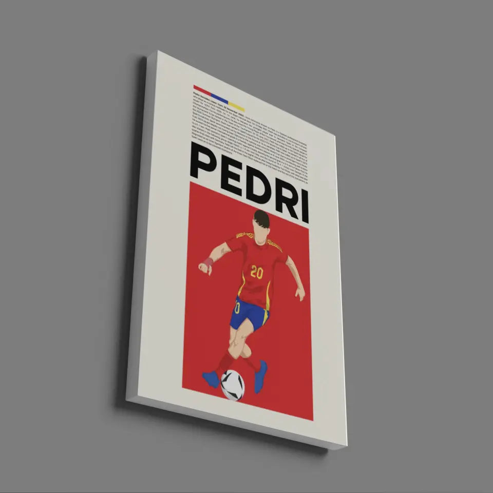 Pedri Spain - Minimalist