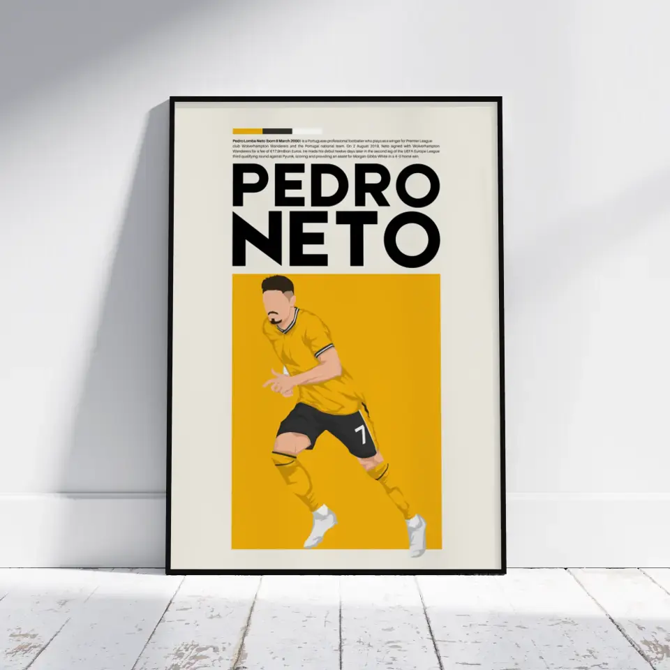 Pedro Neto Wolves - Minimalist