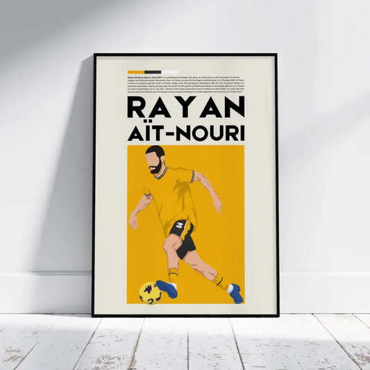 Rayan Aït-Nouri Wolves - Minimalist